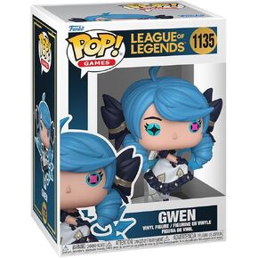 فانكو بوب! الألعاب: League of Legends - Gwen - شخصية الفينيل القابلة للتجميع - فكرة هدية - بضائع رسمية - ألعاب للأطفال والكبار - محبي ألعاب الفيديو - شخصية نموذجية لهواة الجمع والعرض in Kuwait