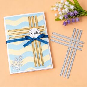 قالب قطع معدني لسكرابوكينغ، قطع القوالب، صنع البطاقات، قالب استنسل قطع DIY، أدوات النقش، لوازم صنع بطاقات عيد الميلاد لألبوم الصور الورقية، ديكور حفلات الزفاف، 5.51 × 3.94 بوصة in Kuwait