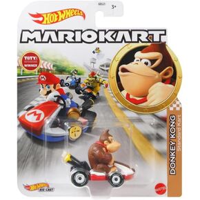 Hot Wheels - Mario Kart - Donkey Kong Standard Kart - 2023 - Mint/NrMint Ships Bubble ملفوفة في صندوق in Kuwait