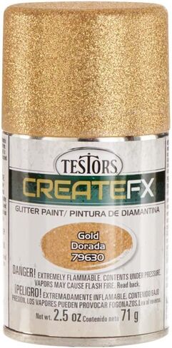 Testors TES79630 FX Glitter Gold, 2.5 oz in Saudi Arabia
