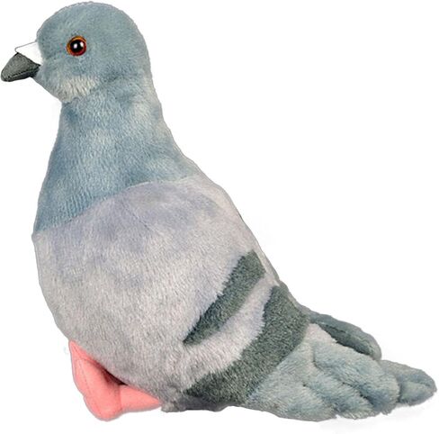 Gray Pigeon Stuffed Animal, Soft Pigeon Plush Toy, Bird Stuffed Toys Pigeon Doll Birthday Decor Gift in Saudi Arabia