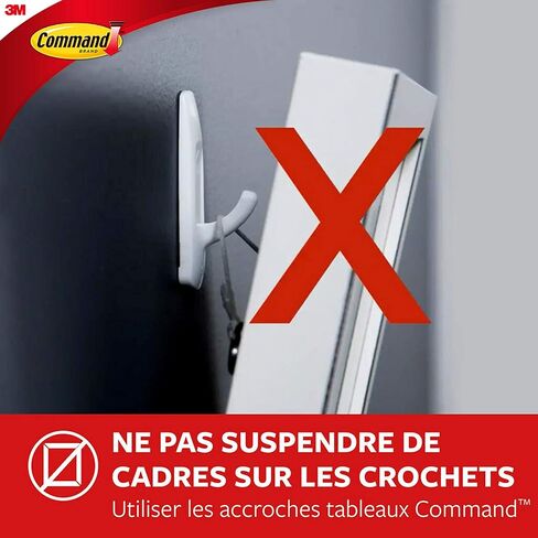 Command 17007 Broom Holder Holds up to 1.8 kg Load, 1 Hook and 2 Strips in Saudi Arabia