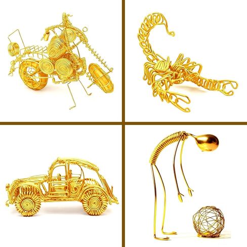 32.5 Feet (10m) Picture Hanging Brass Wire, 0.7mm Braided Copper Wire to Hang Pictures on Wall Heavy Gold Wire Flexible Metal for Photo Frame, Mirror for Picture Hanging (Supports up to 5KGs) in Saudi Arabia