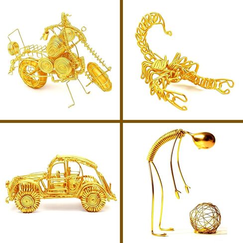 32.5 Feet (10m) Picture Hanging Brass Wire, 0.7mm Braided Copper Wire to Hang Pictures on Wall Heavy Gold Wire Flexible Metal for Photo Frame, Mirror for Picture Hanging (Supports up to 5KGs) in Saudi Arabia