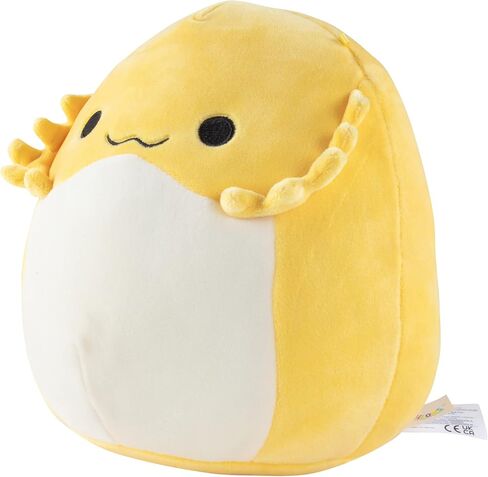 Squishmallow Original 8 Inch Bertwin The Yellow Bearded Dragon - Official Jazwares Plush - Soft, Cuddly Collectible Lizard Stuffed Animal Toy - 2026 Limited Edition - Gift for Boys, Girls, & Kids in Saudi Arabia