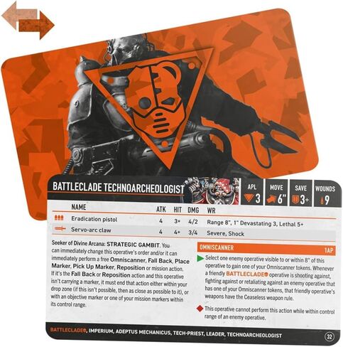 ورشة الألعاب - Kill Team: Battleclade Datacards in Saudi Arabia