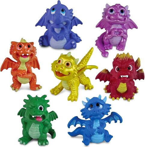 Safari Ltd. Mystic Mood Dragons TOOB – 7 Emotion-Themed Dragon Figurines – Social Emotional Learning Toy Set for Boys, Girls, and Kids 3+ in Saudi Arabia