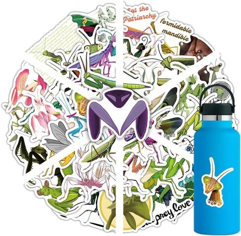 50 Pcs Deer Stickers, Forest Animal Decorative Stickers, Eco-Friendly Material for Scrapbooking, Window Stickers, Holiday Decoration(Deer) in Kuwait
