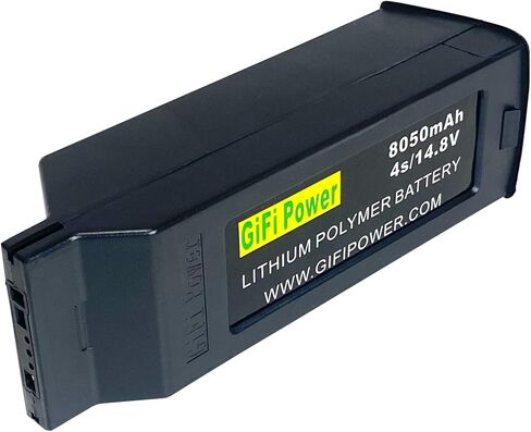 MaximalPower Gifi Power 8050mAh 14.8V 4S High Power LiPo Flight Battery for Yuneec Typhoon H Drone [NOT Compatible with YUNEEC Typhoon H Plus] (2X 8050mAh 4S LiPo Battery-H) in Saudi Arabia