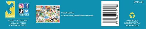 Ceaco - Large Piece Jigsaw Puzzle - Animals at The Market - Relaxing and Fun Activity for Adults in Saudi Arabia