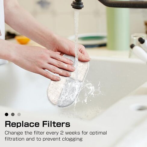 مضخة بديلة PLFF012 لنافورة المياه للقطط من PETLIBRO، متوافقة مع الطراز PLWF002، مضخة فائقة الهدوء مع مجموعة 4 مرشحات in Kuwait