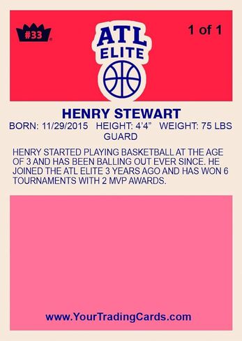 Custom Personalized Basketball Cards, 50 Count, Retro 1986-87 Fleer Tribute Design, Customized with Your Photo and Information (50) in Saudi Arabia