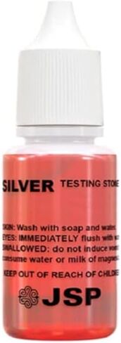 Waytest Silver & Sterling 999 925 Testing Solution Purity Determiner Jewelry Scrap Precious Metal 12 Bottles in Kuwait