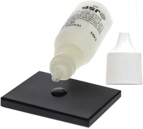 Waytest Silver & Sterling 999 925 Testing Solution Purity Determiner Jewelry Scrap Precious Metal 12 Bottles in Kuwait