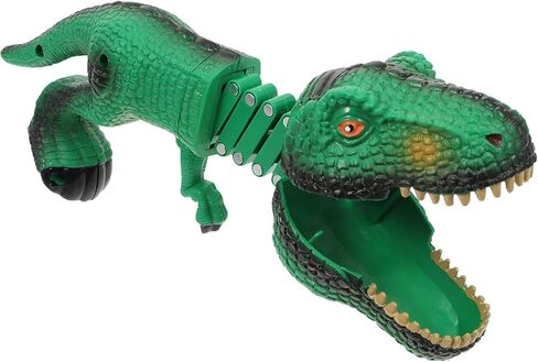 Kisangel ديناصور المنتزع اللعب الكرتون تلسكوبي الربيع مناور كليب مع الأسنان العض المنتزع للأطفال لعبة المزحة in Kuwait