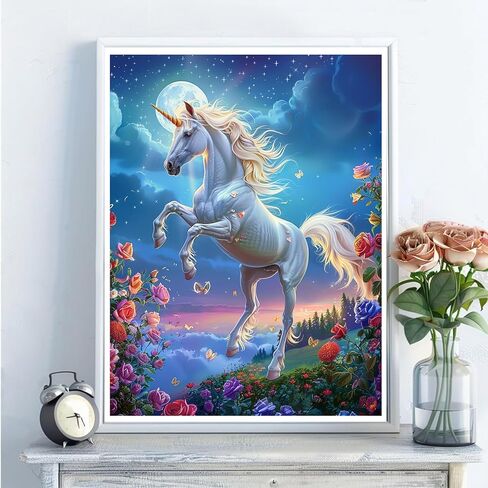 5D Diamond Art Kits for Adults - DIY Book Diamond Painting Kits, Full Round Drill - Crystal Embroidery Cross Stitch Craft for Wall Decor Christmas Gifts - 12x16 Inch A671 in Saudi Arabia