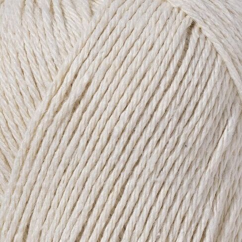 Re-Cotton Knitting Yarn 3X 100g / 3.52oz (Cream, 3 Pack) in Saudi Arabia