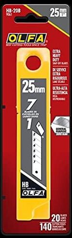 Olfa 25Mm Snap-Off Blades - 20/Pk in Saudi Arabia
