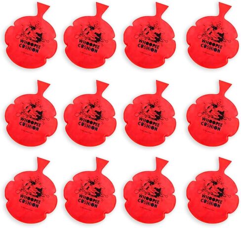 Playbees Whoopee Cushion 12 Pack – 4 Inch Classic Fart Toy Prank Noisemaker, Funny Gag Joke Party Favors for Kids & Adults in Saudi Arabia