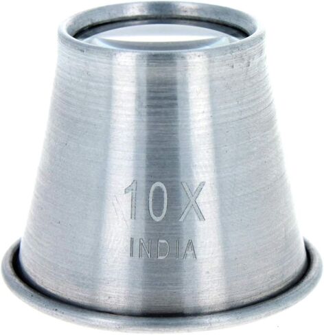 Universal Tool 5X Aluminum Jewelers Loupe 22mm Diameter Glass Lens Magnifier in Saudi Arabia