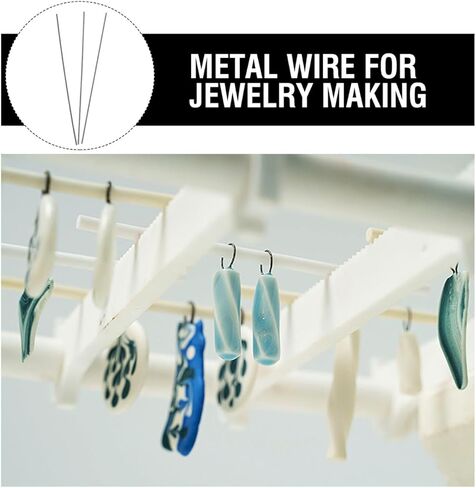 سلك تنجستن عالي الحرارة من DIYEAH لاستخدام الفرن، سلك حرق مقاوم للحرارة 7.87 بوصة لأدوات الفخار السيراميكية، إكسسوارات صناعة المجوهرات، خيوط تعليق in Kuwait