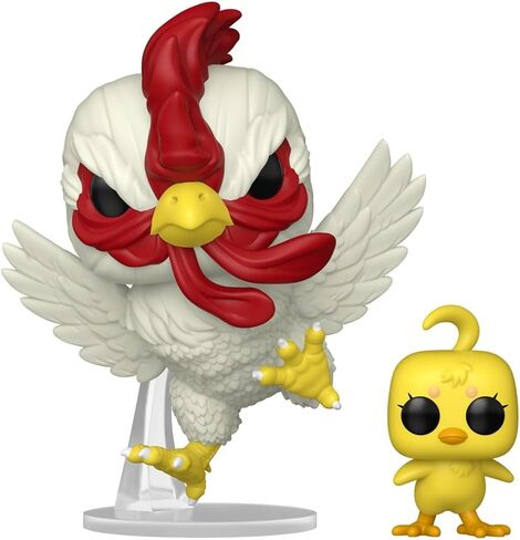 Funko Pop!&Buddy: Rooster Fighter - Keiji with Piyoko - شخصية فينيل قابلة للتجميع - فكرة هدية - بضائع رسمية - ألعاب للأطفال والكبار - نموذج لهواة التجميع in Kuwait