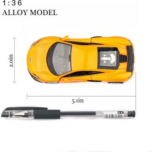 سيارة ماكلارين 650S بمقياس 1/36، سيارات لعبة ماكلارين قابلة للسحب، هدايا سيارات للأولاد والبنات in Kuwait
