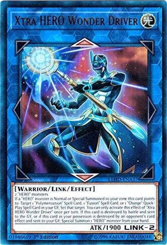 يو غي أوه! - Xtra Hero Wonder Driver - LEHD-ENA37 - نادر للغاية - الإصدار الأول - مجموعات البطل الأسطوري - مجموعة Destiny Hero in Kuwait