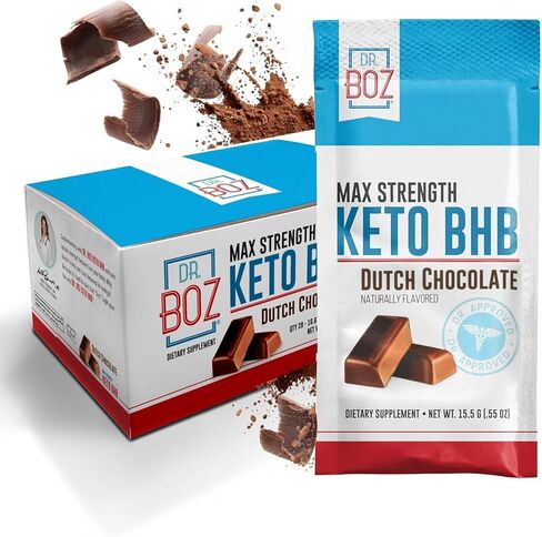 Mexican Chocolate Spice Max Strength Keto BHB Powder [20 Sachets,16.6g] -Best Keto Supplement for Weight Loss - Keto Supplement | Keto Shake – Keto Diet BHB Powder in Kuwait