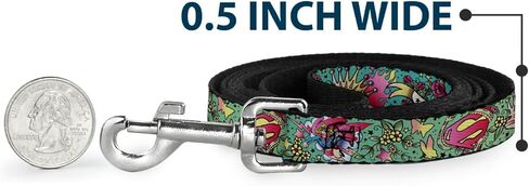 مقود الكلب، مشهد وشم الفتاة الخارقة، بطول 6 أقدام وعرض 1.0 بوصة in Kuwait