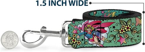 مقود الكلب، مشهد وشم الفتاة الخارقة، بطول 6 أقدام وعرض 1.0 بوصة in Kuwait