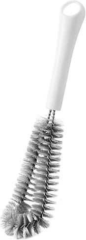 فرشاة تحضير القهوة من كيميكس بمقبض أبيض وشعيرات نايلون رمادية in Kuwait