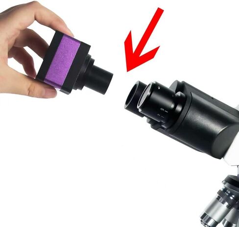 كاميرا مجهرية بدقة 4K عالية الدقة مع تصوير في الوقت الفعلي - دقة تبلغ 4608 × 3456، وكاميرا رقمية USB بدقة 16 ميجابكسل للصور الثابتة والتقاط الفيديو المباشر in Kuwait
