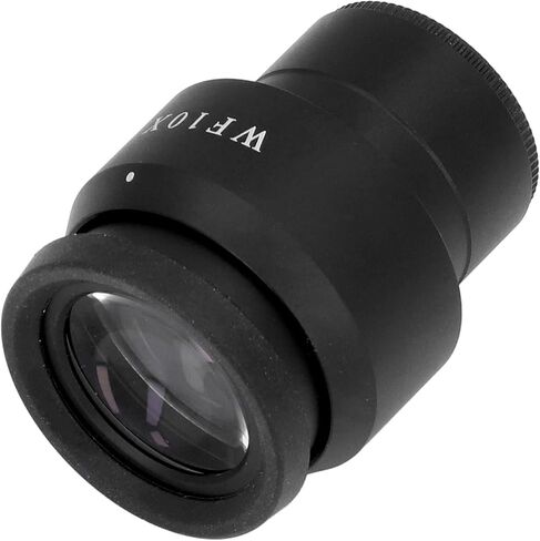 عدسة مجهر Ciciglow ذات نقطة عين عالية WF10X بزاوية واسعة، عدسة مطلية للمختبر، جسم معدني، واجهة 30 مم in Saudi Arabia