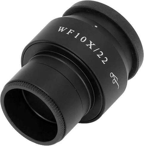 عدسة مجهر Ciciglow ذات نقطة عين عالية WF10X بزاوية واسعة، عدسة مطلية للمختبر، جسم معدني، واجهة 30 مم in Saudi Arabia