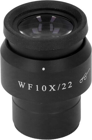 عدسة مجهر Ciciglow ذات نقطة عين عالية WF10X بزاوية واسعة، عدسة مطلية للمختبر، جسم معدني، واجهة 30 مم in Saudi Arabia