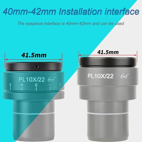 AYNEFY 2PCS Eyepiece Eyeshields, Stereo Microscope Eyepiece Eyeshields Rubber Flat Angle Eyepiece Guard for 4042mm Interface in Saudi Arabia