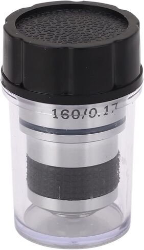 Yunir 60X Optical Glass Achromatic Objective Lens for Professional Biological Microscopes, Ideal for Studying Morphological Changes of Membranes, Durable Construction in Saudi Arabia