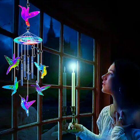 BROVITI 111 Pcs Hummingbird Shape Resin Molds Silicone Kit Epoxy Wind Chimes Casting Mold Jewelry Resin Casting Molds for DIY Wind Bell Keychain Earring Pendants Ornaments Birthdays Gifts in Saudi Arabia