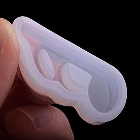 Music Note Silicone Freshie Mould 4pcs Silicone Mould Resin Jewelry Pendant White Musical Note Silicone Mould Unique in Saudi Arabia