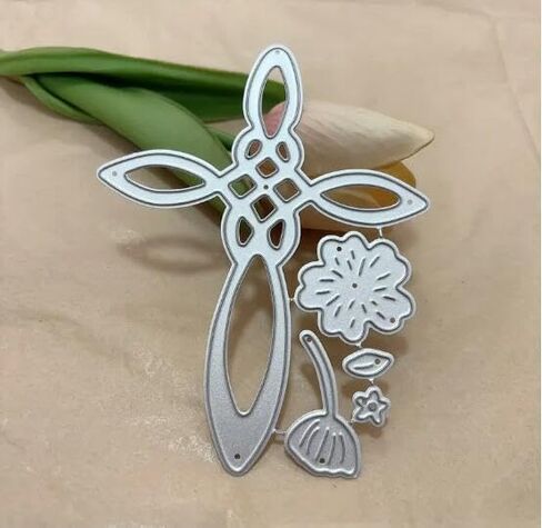 Merry Christmas Cross Flower Metal Die Cuts,Spring Sunflower Frame Leaf Cutting Dies Cut Stencils for DIY Scrapbooking Album Decorative Embossing Paper Dies for Card Making in Saudi Arabia