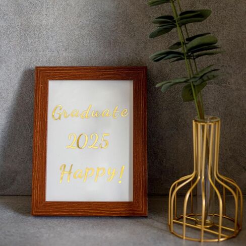 16 ورقة من ملصقات الحروف الذهبية، 1 بوصة ذاتية اللصق أرقام الحروف الأبجدية مقاومة للماء لأحرف لامعة لسجل القصاصات وغطاء التخرج وزجاجة المياه وديكور المنزل in Kuwait