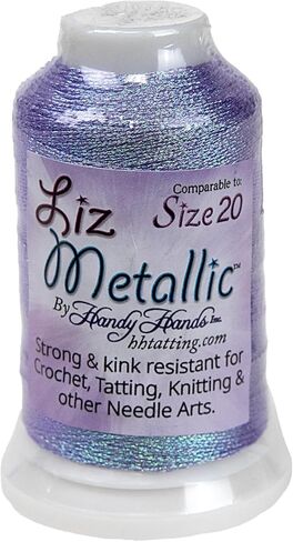 ليز ميتاليك مقاس 20 مخروط: ICY Purple، HM20346 in Kuwait