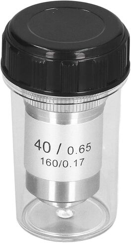 ciciglow Durable Achromatic Microscope Objective with Protection Device for Clear Image and Study Use 40X High Magnification Lens in Saudi Arabia
