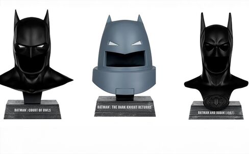 McFarlane Toys – DC Direct 1:3 Scale Batman Cowl Replica 3-Pack: Court of Owls, Batman and Robin & Armored Dark Knight Returns in Saudi Arabia