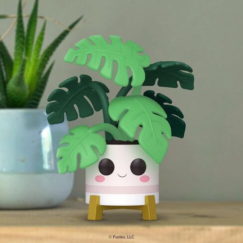 POP Kawaii Plants: Flora - Monstera Funko Vinyl Figure (Bundled with Compatible Box Protector Case), Multicolor, 3.75 inches in Saudi Arabia