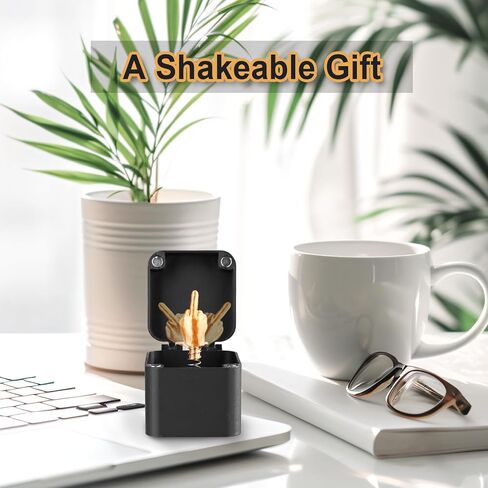 Middle Finger Prank Box - Pop Up Box Spoof Gift with 1 Replacement for Office & Home Decor in Saudi Arabia