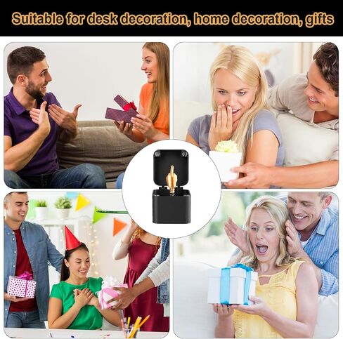 Middle Finger Prank Box - Pop Up Box Spoof Gift with 1 Replacement for Office & Home Decor in Saudi Arabia