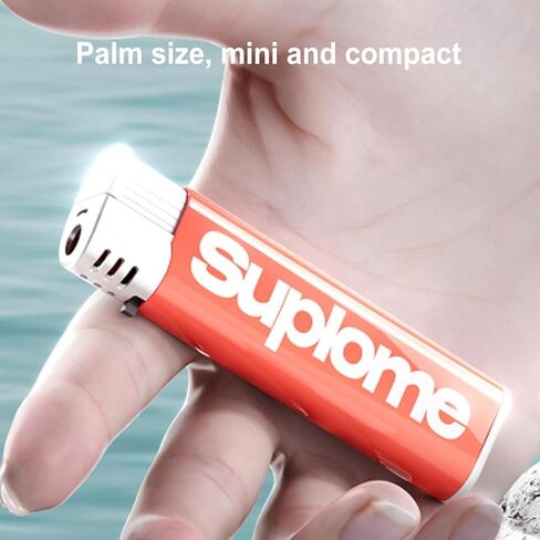 Funny Water Spray Lighter, Prank Squirt Gun for Teenagers and Adults, Funny Water Spray Lighters Prank, Red in Saudi Arabia