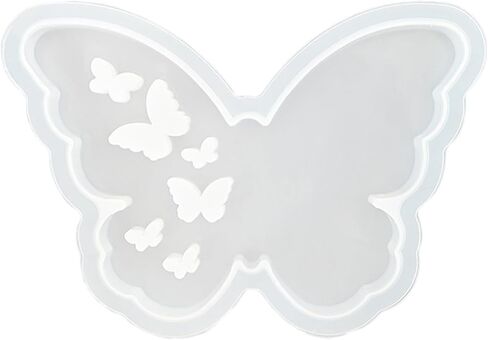 1 Pack 3D Butterfly Resin Crafts Silicone Mold Large Butterfly Gypsum Mold for DIY Epoxy Resin Cake Decor Scented Candles Making in Saudi Arabia